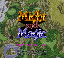 Might and Magic Title Screen